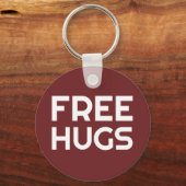 Gratis Knuffel Knop Sleutelhanger (Voorkant)