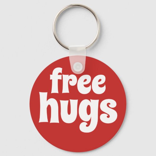 Gratis Knuffel Knop Sleutelhanger (Voorkant)