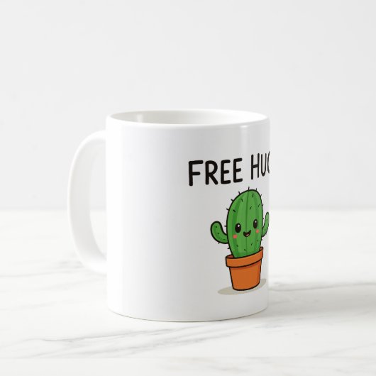 Gratis knuffel mok (Voorkant links)