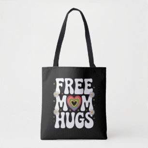 Gratis knuffel van mama transgender lesbienne homo tote bag
