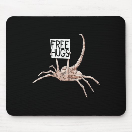 Gratis Knuffels Alien  Design voor Mannen Vrouwen  Muismat (Voorkant)