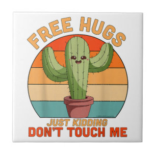 Gratis Knuffels Alleen Maar Niet Aanraken Cactus G Tegeltje