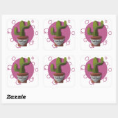 Gratis knuffels cactus Sticker (Vel)
