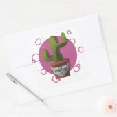 Gratis knuffels cactus Sticker (Envelop)
