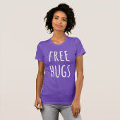Gratis Knuffels Dames Bella Canvas T-shirts (Voorkant volledig)