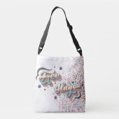 Gratis knuffels - Deluxe Rainbow Stippen Mix Editi Crossbody Tas (Achterkant)