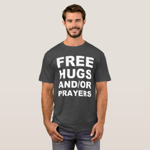 Gratis Knuffels En Of Gebeden Christelijk T-shirt
