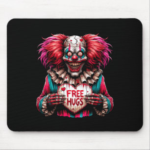 Gratis Knuffels Enge Clown Valentijn Halloween Hor Muismat
