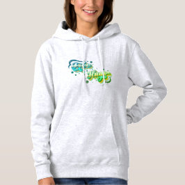 Gratis knuffels - Funky Green Edition Hoodie