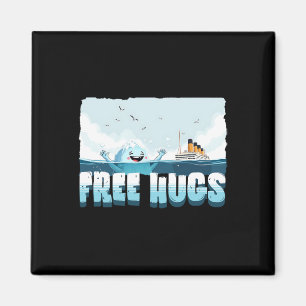Gratis knuffels Funny IJsberg Cruise Schip Titanic Magneet