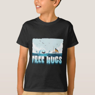 Gratis knuffels Funny IJsberg Cruiseschip Titanic T-shirt