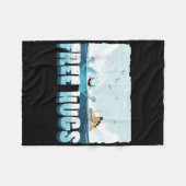 Gratis Knuffels Grappige IJsberg Cruiseschip Titan Fleece Deken (Voorkant (Horizontaal))