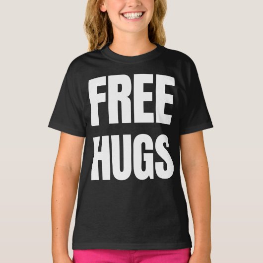 Gratis knuffels meisjes American Apparel mouwloos  T-shirt (Voorkant)