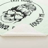 Gratis knuffels ontwerp, maar hou je afstand sherpa deken (3/4)