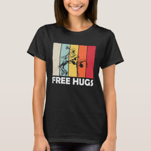 Gratis knuffels Professioneel worstelaar Worstele T-shirt