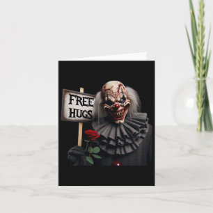 Gratis Knuffels Scary Clown Valentijn Halloween Ho Kaart