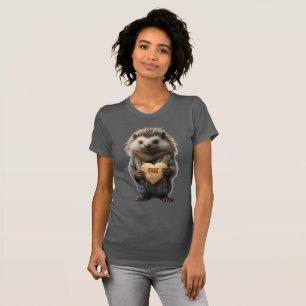 Gratis Knuffels Stachelbaars Grappig T-shirt