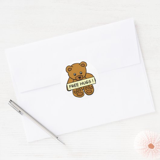 Gratis knuffels stickers (Envelop)