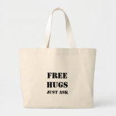 GRATIS KNUFFELS Vraag Ernaar Grote Tote Bag (Voorkant)