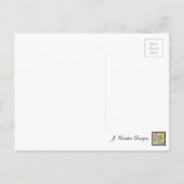 Gratis koekjes - Kerstmis Briefkaart leeg (Achterkant)