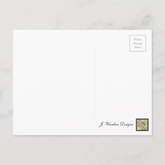 Gratis koekjes - Kerstmis Briefkaart leeg (Achterkant)