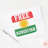 GRATIS KOERDISCHE VLAG STICKERS (Envelop)