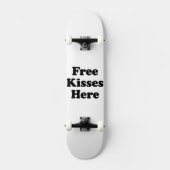 Gratis Kusjes Hier Persoonlijk Skateboard (Voorkant)