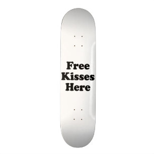 Gratis Kusjes Hier Persoonlijk Skateboard