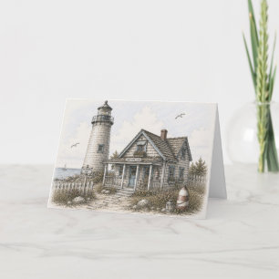 Gratis Kustvuurtoren Haven Illustratie Kaart