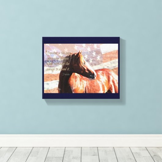 Gratis land canvas afdruk (Insitu (Houten vloer))