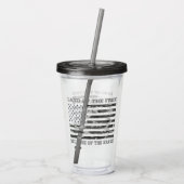 Gratis land dankzij de Brave Urban Camo Acryl Drinkbeker (Achterkant)