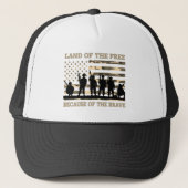 Gratis land dankzij het Brave Patriotic Trucker Pet (Voorkant)
