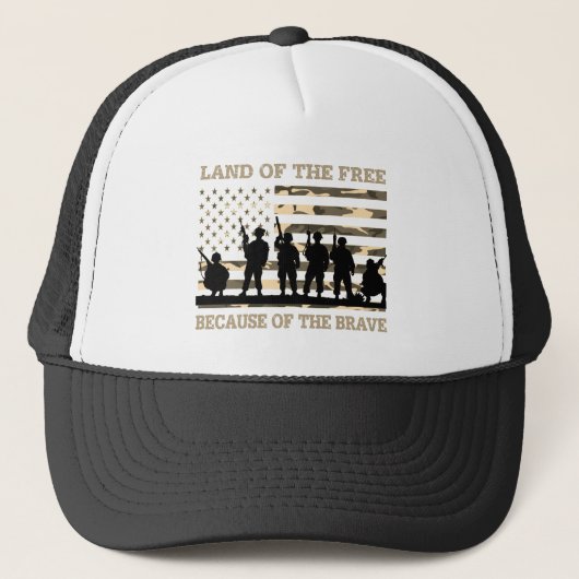 Gratis land dankzij het Brave Patriotic Trucker Pet (Voorkant)