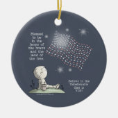 Gratis land keramisch ornament (Voorkant)