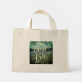 Gratis land mini tote bag (Achterkant)