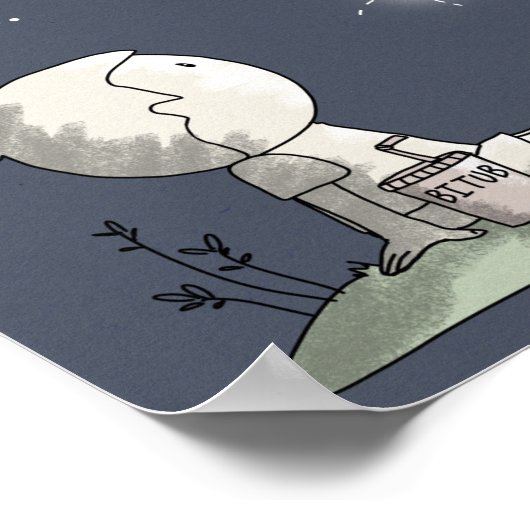 Gratis land poster (Hoek)