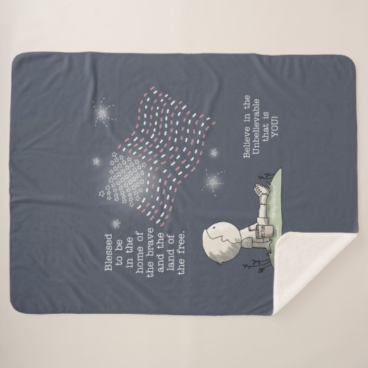 Gratis land sherpa deken (Voorkant (horizontaal))