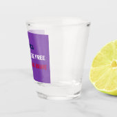 Gratis land... shot glas (Rechts)