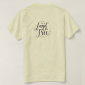 Gratis land t-shirt (Design achterkant)