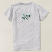 Gratis land t-shirt (Design achterkant)
