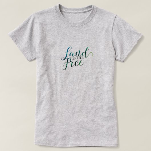 Gratis land t-shirt (Design voorkant)