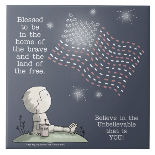 Gratis land tegeltje (Voorkant)