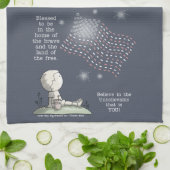 Gratis land theedoek (Gevouwen)