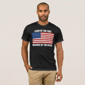 Gratis land vanwege het T-shirt met de hersenen (Voorkant volledig)