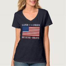 Gratis land vanwege het T-shirt met de hersenen