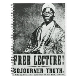 Gratis lectuur! Sojourner Truth Poster-laptop Notitieboek
