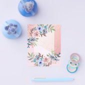 GRATIS LEVENDE ONTWERPERHULP  -  Bloemige BEGROTIN Flyer (Enkel)