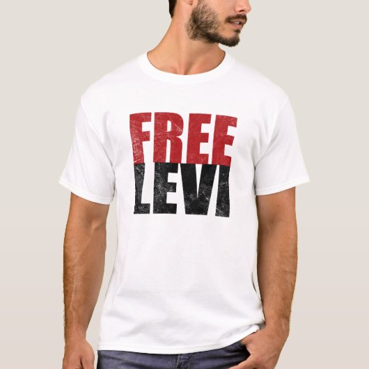 Gratis Levi... uit Palin! T-shirt (Voorkant)