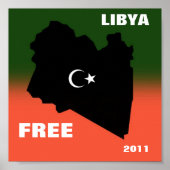 GRATIS LIBIË 2011 POSTER (Voorkant)