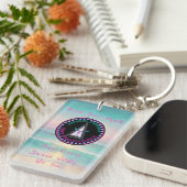 Gratis lid van de Flock, Flamingo Sleutelhanger (Voorkant Rechts)